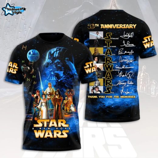 Star Wars 50th Anniversary 3D Tshirt 2026