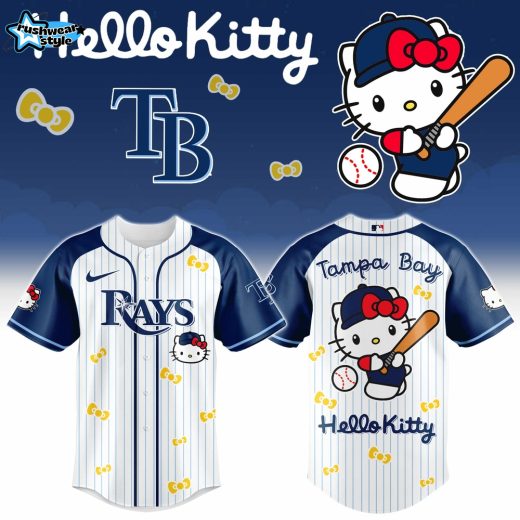 Tampa Bay Rays Hello Kitty 2026 Special Edition Baseball Jersey