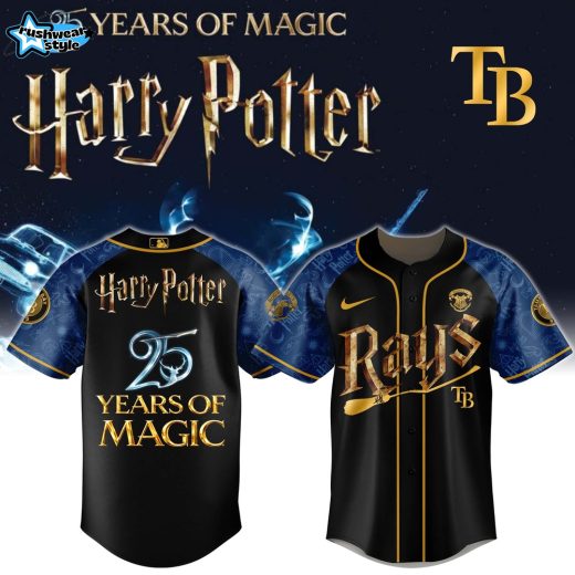 Tampa Bay Rays x Harry Potter 25 Years of Magic Game Night 2026 Jersey Limited Edition Selling Out Fast Ver2