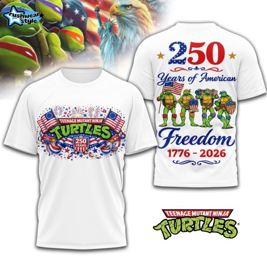Teenage Mutant Ninja Turtles 250th anniversary of America Tshirt