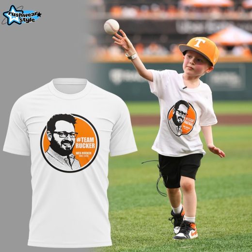 Tennessee Volunteers Wes Rucker Memorial T-Shirt - Limited Edition