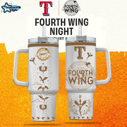 Texas Rangers MLB x Fourth Wing Tumbler