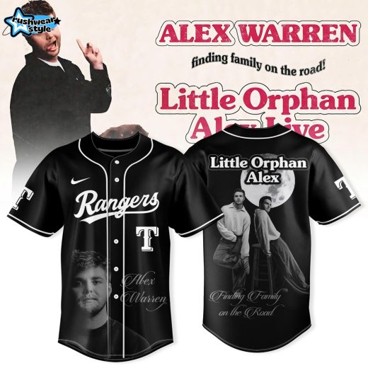 Texas Rangers MLB x Little Orphan Alex Tour 2026 Edition Jersey