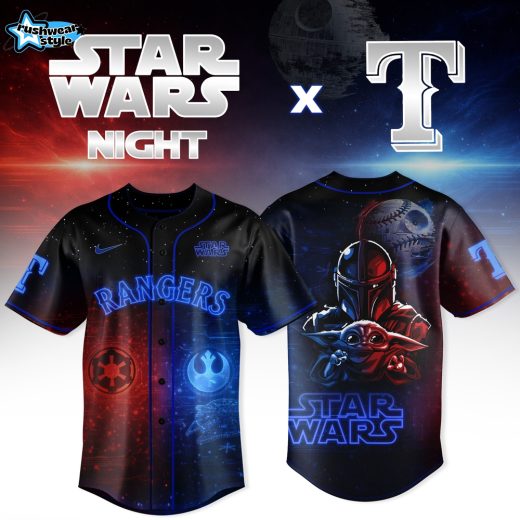 Texas Rangers MLB x Star Wars Night 2026 Edition Jersey