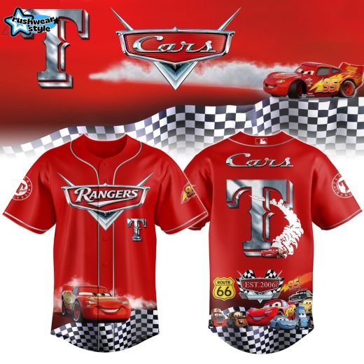Texas Rangers Special Cars 20th Anniversary Limited Edition Jersey