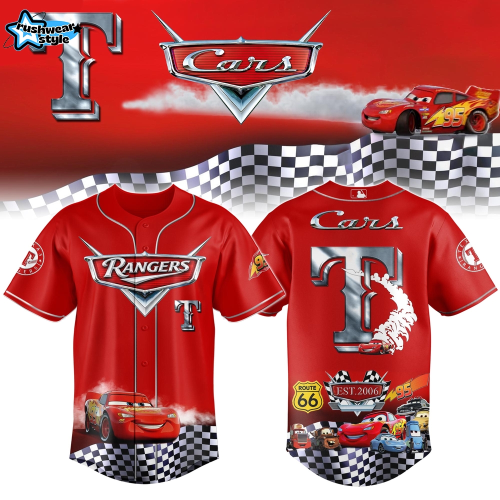 Texas Rangers Special Cars 20th Anniversary Limited Edition Jersey Texas Rangers Special Cars 20th Anniversary Limited Edition Jersey