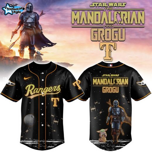 Texas Rangers Special The Mandalorian & Grogu Limited Edition Jersey