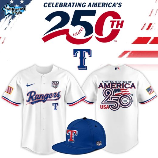 Texas Rangers USA 250th Anniversary Limited Baseball Jersey