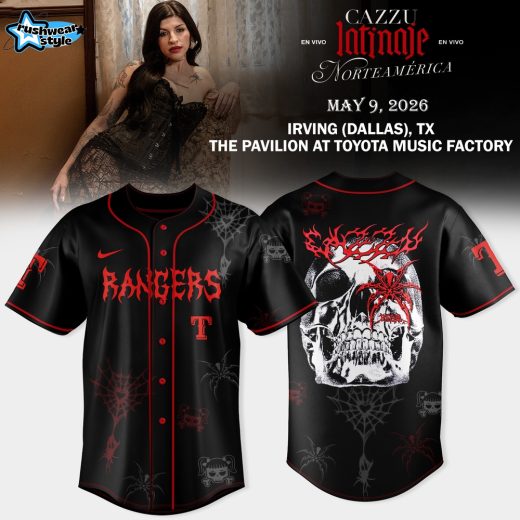 Texas Rangers x Cazzu: Latinaje En Vivo Tour NA 2026 Tour Exclusive Jersey