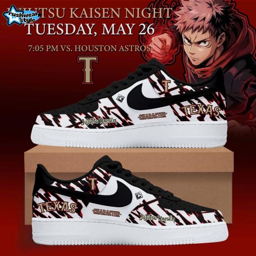 Texas Rangers x Jujutsu Kaisen Night 2026 AF1 Collection