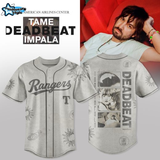 Texas Rangers x TAME IMPALA: DEADBEAT NA 2026 Tour Exclusive Jersey