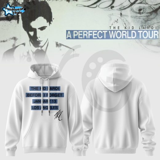 The Kid LAROI A Perfect World Tour Merch Collection - White