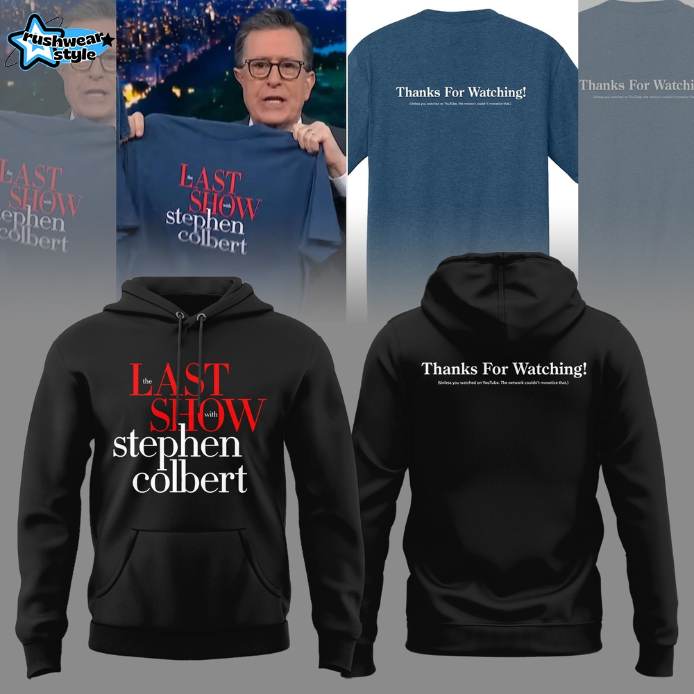 The Late Show with Stephen Colbert Limited Edition Hoodie The Late Show with Stephen Colbert Limited Edition Hoodie