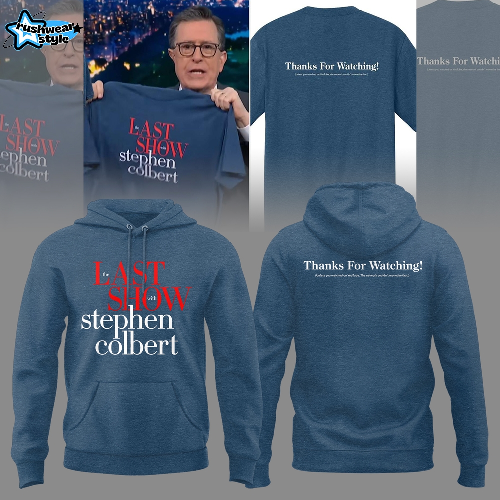 The Late Show with Stephen Colbert Limited Edition Hoodie The Late Show with Stephen Colbert Limited Edition Hoodie