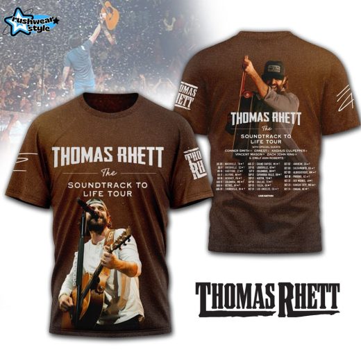 Thomas Rhett 2026 "Soundtrack to Life Tour" T-Shirt