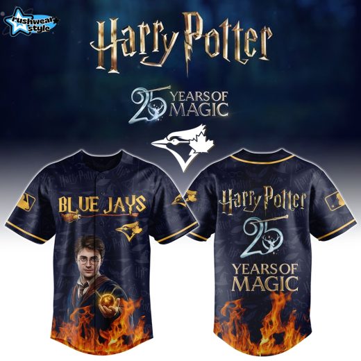 Toronto Blue Jays Harry Potter 25th Anniversary Magic Baseball Jersey – New Release