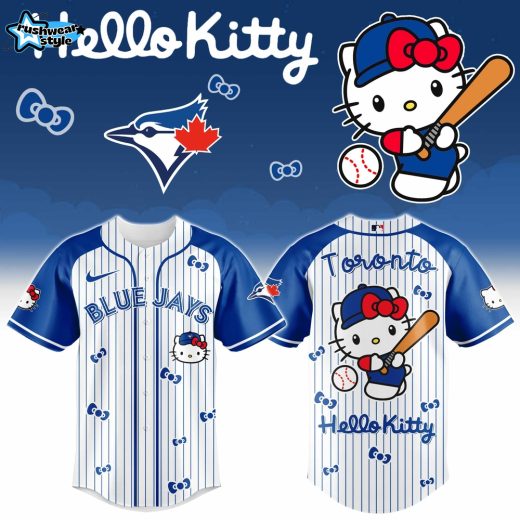 Toronto Blue Jays Hello Kitty 2026 Special Edition Baseball Jersey