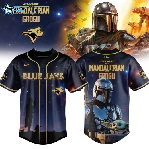 Toronto Blue Jays MLB x Mandalorian & Grogu Limited Edition Jersey