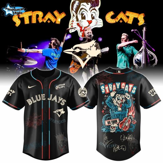 Toronto Blue Jays Special Stray Cats US Tour 2026 Limited Edition Jersey