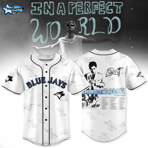 Toronto Blue Jays x The Kid LAROI A Perfect World Tour Jersey