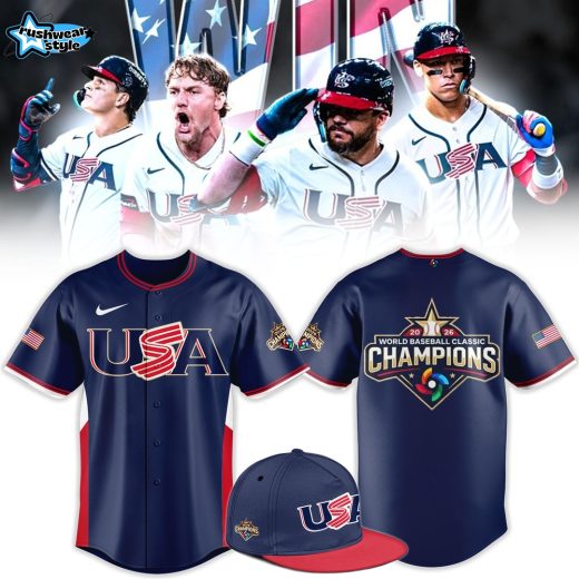 USA Baseball 2026 World Baseball Classic Champions Limited Jersey