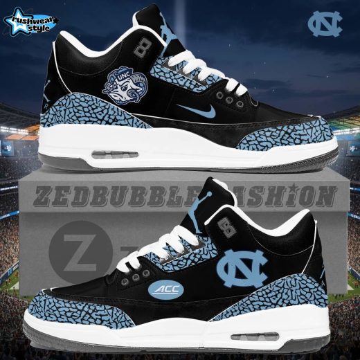 University of North Carolina Custom AJ3 Sneakers 2026