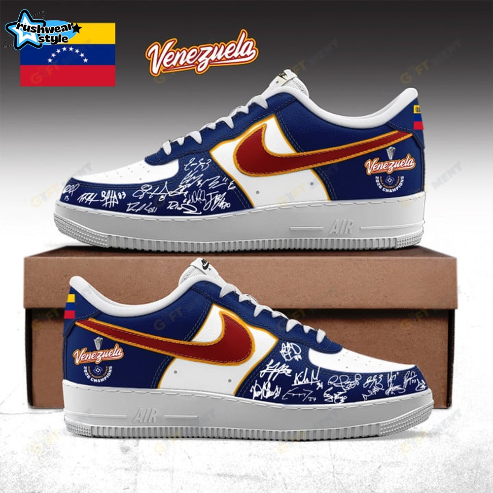 Venezuela 2026 World Baseball Classic Champions Limited Edition AF1 Sneaker Venezuela 2026 World Baseball Classic Champions Limited Edition AF1 Sneaker