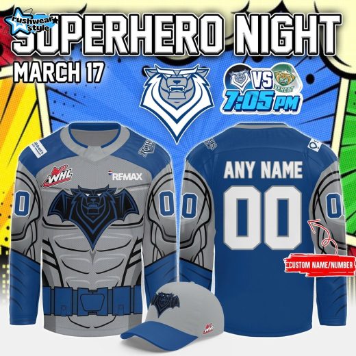 Victoria Royals 2026 Superhero Jersey