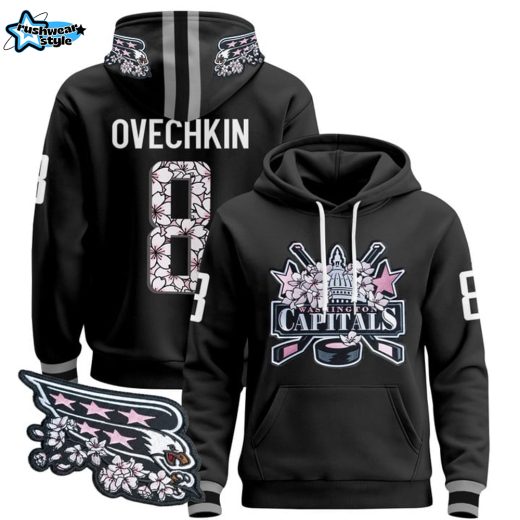 Washington Capitals 2026 Cherry Blossom Pullover Hoodie