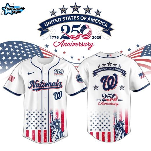 Washington Nationals America 250 Celebration Limited Baseball Jersey