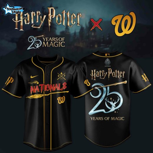 Washington Nationals Harry Potter 25th Anniversary Magic Baseball Jersey