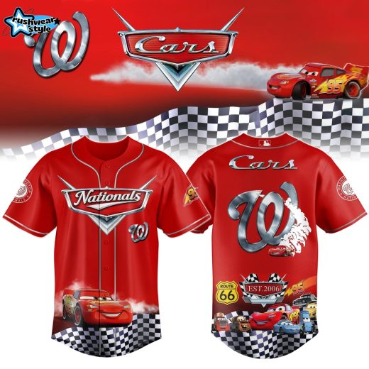Washington Nationals Special Cars 20th Anniversary Limited Edition Jersey