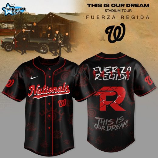 Washington Nationals x Fuerza Regida This Is Our Dream 2026 Limited Jersey Drop