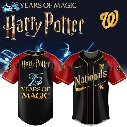 Washington Nationals x Harry Potter 25 Years of Magic Game Night 2026 Jersey Limited Edition Selling Out Fast Ver2