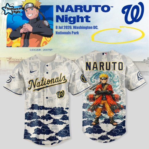 Washington Nationals x Naruto Night Night 2026 Jersey Collection