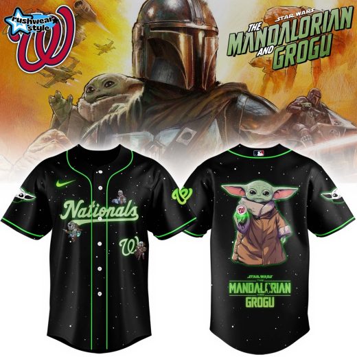 Washington Nationals x The Mandalorian & Grogu Jersey Limited Edition + Selling Out Fast